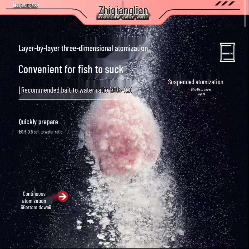 Zhiqiang 2nd Gen Silver Carp & Bighead Carp Fishing Bait