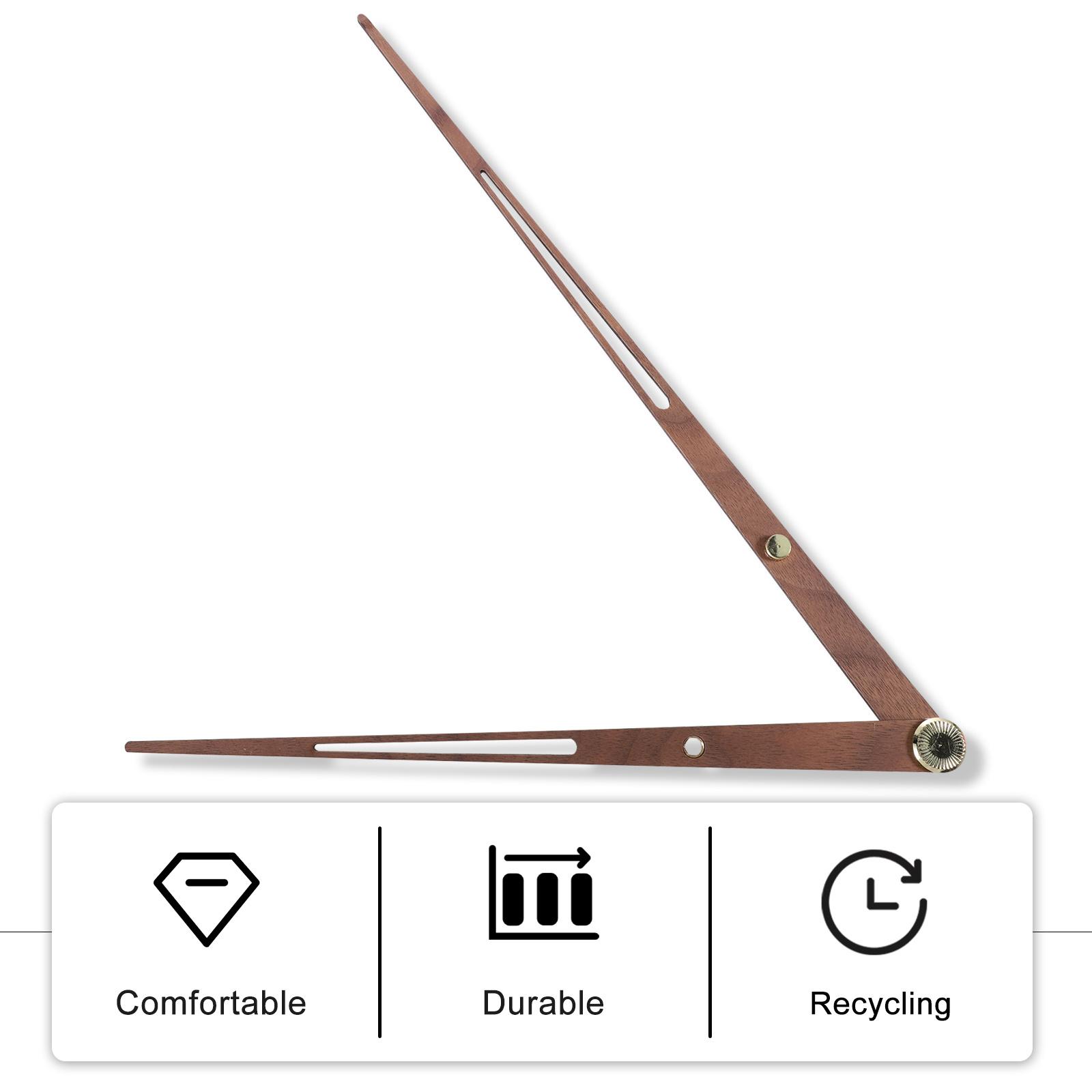 

1Set Wooden Clock Hands Replacement DIY Parts Premium Material Safe Durable Practical for Decoration and Repair 33x1.6cm