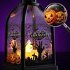 Battery Powered Halloween Lantern Hanging Design Haunted House Light LED Lantern Lamp  Party Props