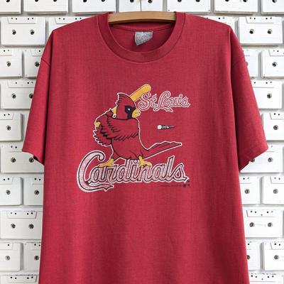 Vintage 1988 St. Louis Cardinals T Shirt MLB Baseball Team Merch Tee Size M/L