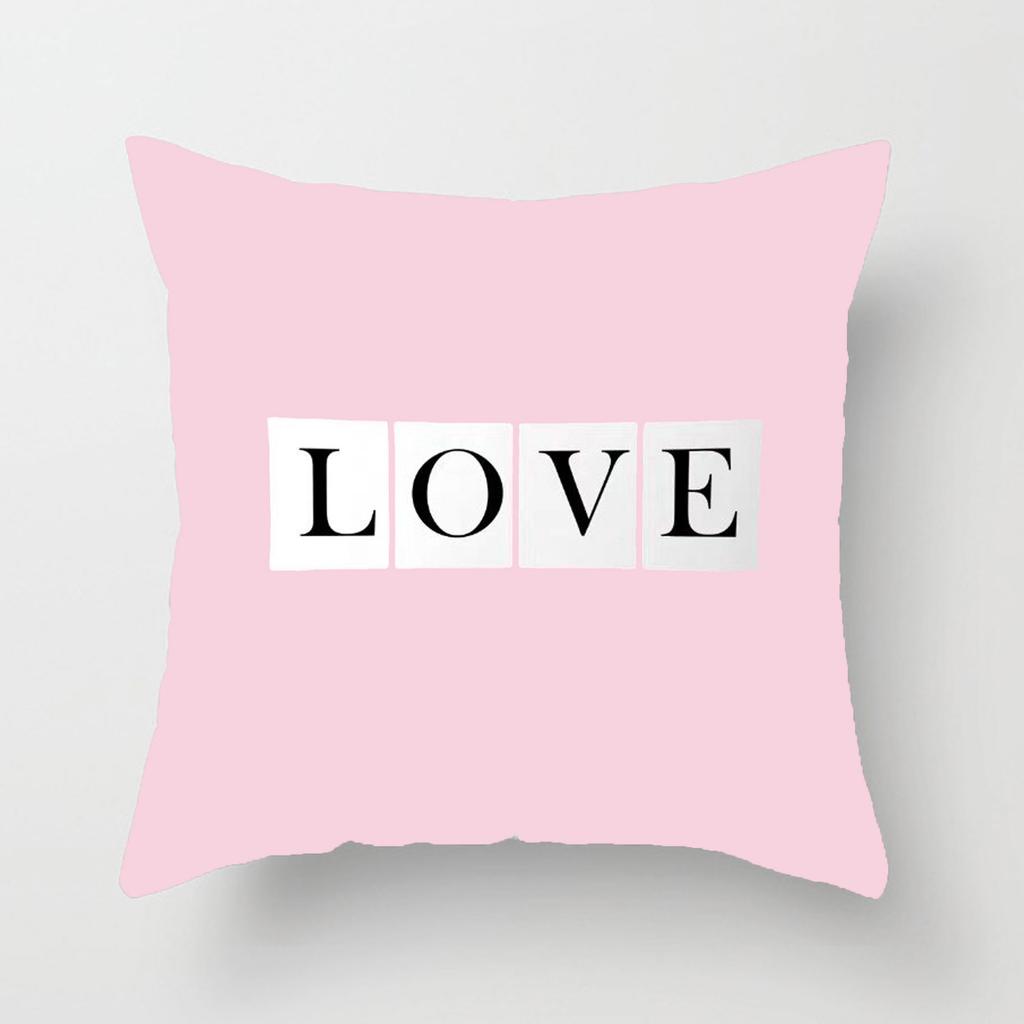 Yellow Nordic Cushion Gray Sofa Pillow Cover Model House Cushion Living Room Sofa Geometric Warm Yellow Cushion Cover