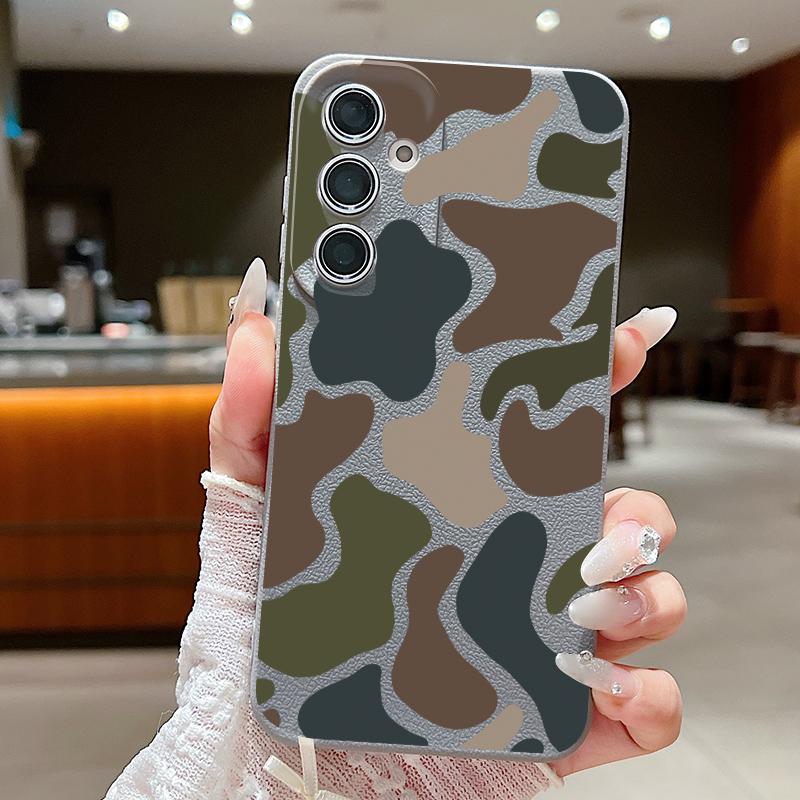 Leopard Print Case For Samsung A18 A57 A37 A17 A56 A36 A26 A16 A55 A35 A25 A15 A54 S21 FE S22 S23 S24 Plus S25 S26 Ultra Silicone Cover