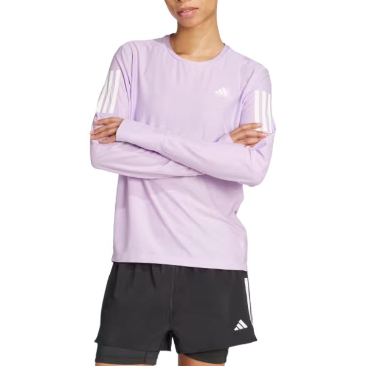 adidas Free Shipping With AdiClub Own The Run Long Sleeve Tee JW9670