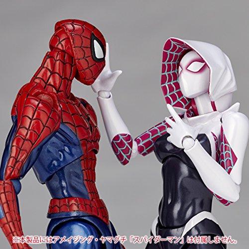 Figure Complex AMAZING YAMAGUCHI Spider-Gwen (reissue) Approx. 155mm ABS & PVC Painted Action Figure Revoltech