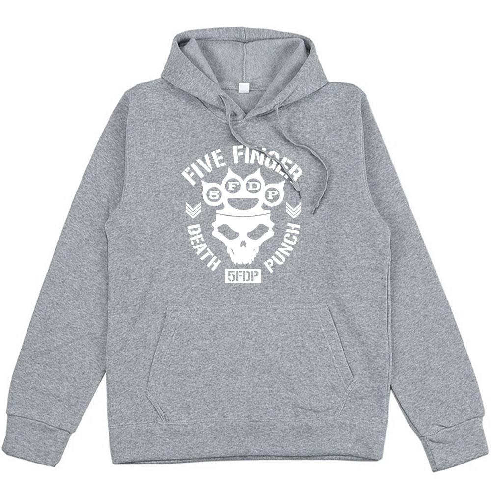 Hip Hop Streetwear Five Finger Death Punch Hoodies Long Sleeve Men Women Clothes Ropa Hombre Sudaderas Hoodie