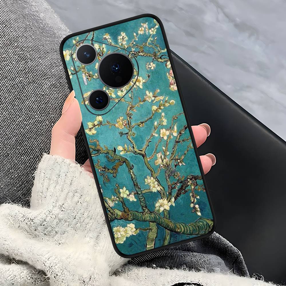 

Art Vincent Van Gogh Phone Case For Huawei P 8 9 10 20 30 40 50 Pro Lite Psmart Honor 10 lite 70 Mate 20lite Huawei P30