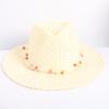 Popolare Cappello di Paglia Classico Western da Cowboy Estivo Vuoto con Ampia Tesa Cappello da Sole Cappello di Paglia Intrecciato a Mano