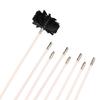 Reliable Cleaning Kit with Flexible Rod and Brush for Chimney & Dryer Pipe Fireplaces Wall Vent Care Hard To Reach Areas