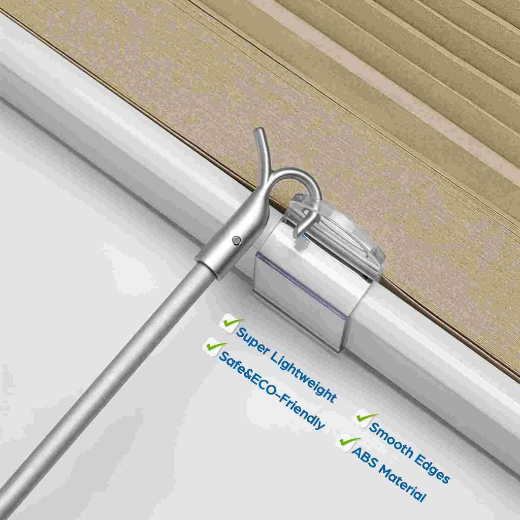 Venetian Blind Rod Practical Blinds Wand Home Metal Extension Plate Vertical Telescopic Stick Aluminum Alloy Opener Accessories