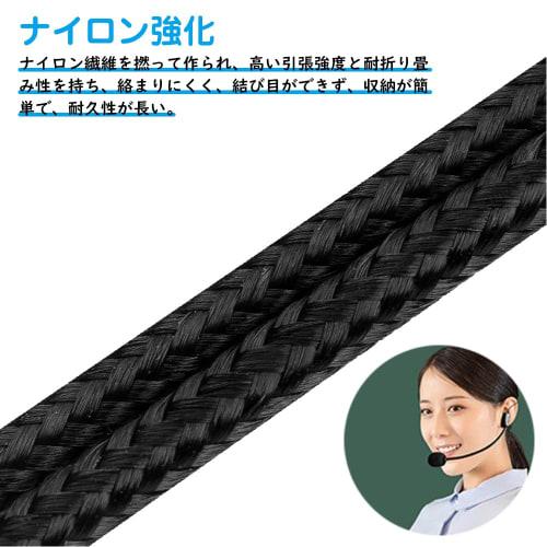 Samcos Clip-on Microphone, 3.5mm Head-Mounted, Set of 2, Headset Microphone Kit, Wired Mini Condenser Microphone for Meetings, Promotions, Education,