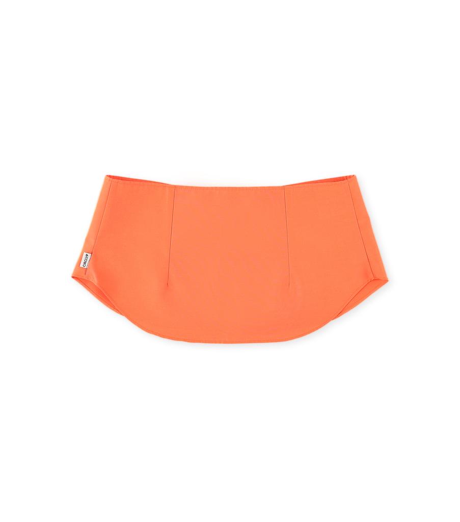 Kyukeullipeu [Bb] Layered Wrap Skirt (Warm Red)