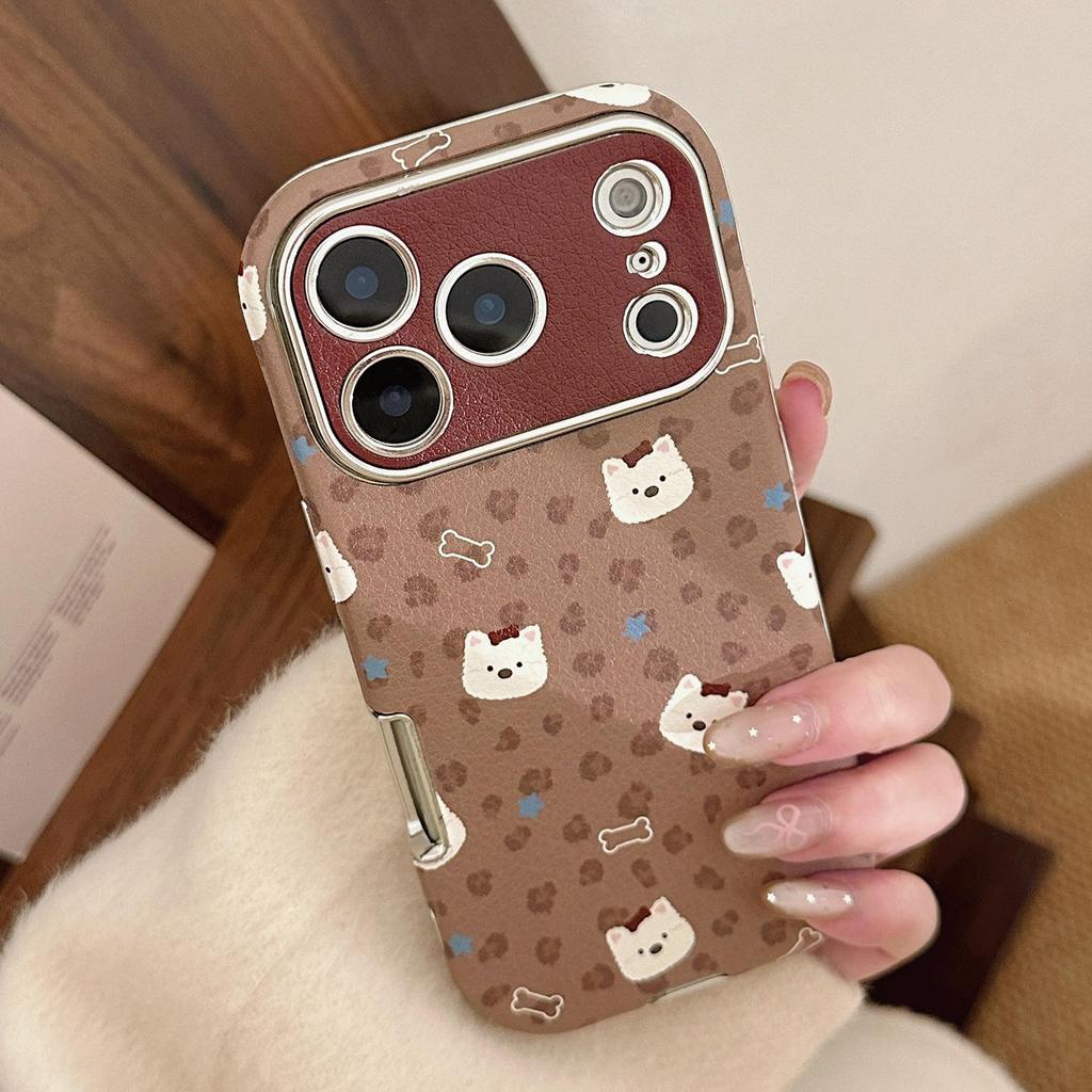 Cute Puppy Phone Case for iPhone 16, iPhone 17, iPhone 17 Pro Max