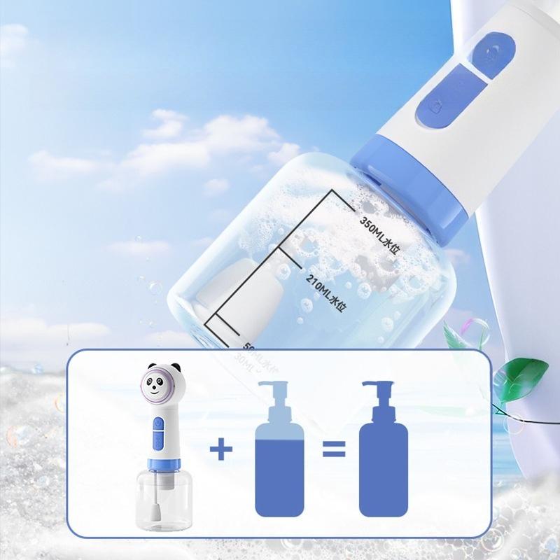 Pet Electric Foam Maker One‑key Quick Dense Foaming Detachable Bottle Bath Tool for Dogs Cats