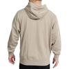 Nike Hooded Drawstring Logo Print Long Sleeve Sweatshirt Men Tops Brown Bv2649-247