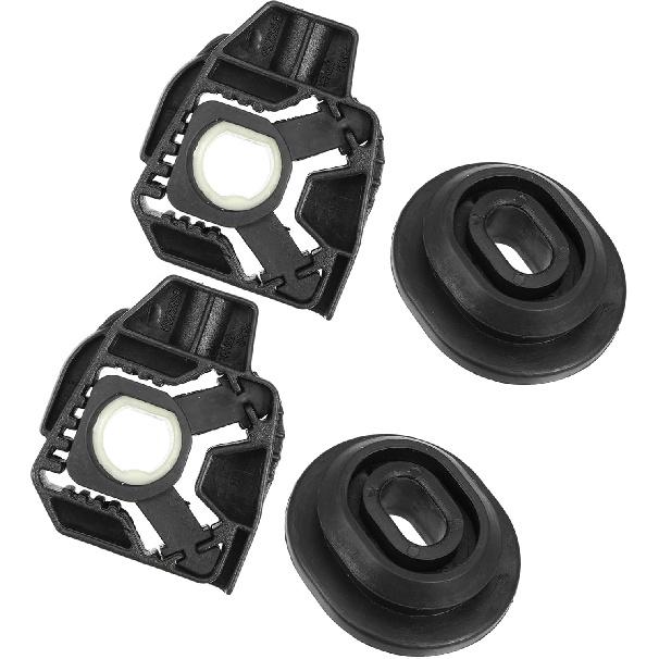 

Motoforti Car Radiator Bracket Mounting Kit 1J0806155E 1K0121367C for Volkswagen Jetta 1999-2005 Golf 1999-2006 Beetle 1998-2010 (Set of 4)