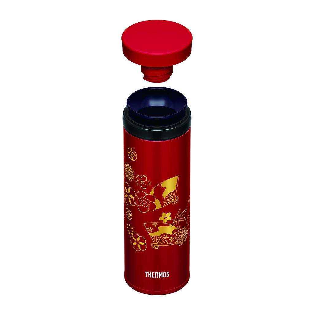Thermos Made In Japan Water Bottle Vacuum Insulated Mobile Mug Fan OGI 0.5L JNY-501