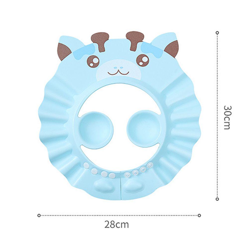 Safe Ear Protection Bathing Baby Shower Cap Bath Head Cover Hair Wash Hat Shampoo Artifact