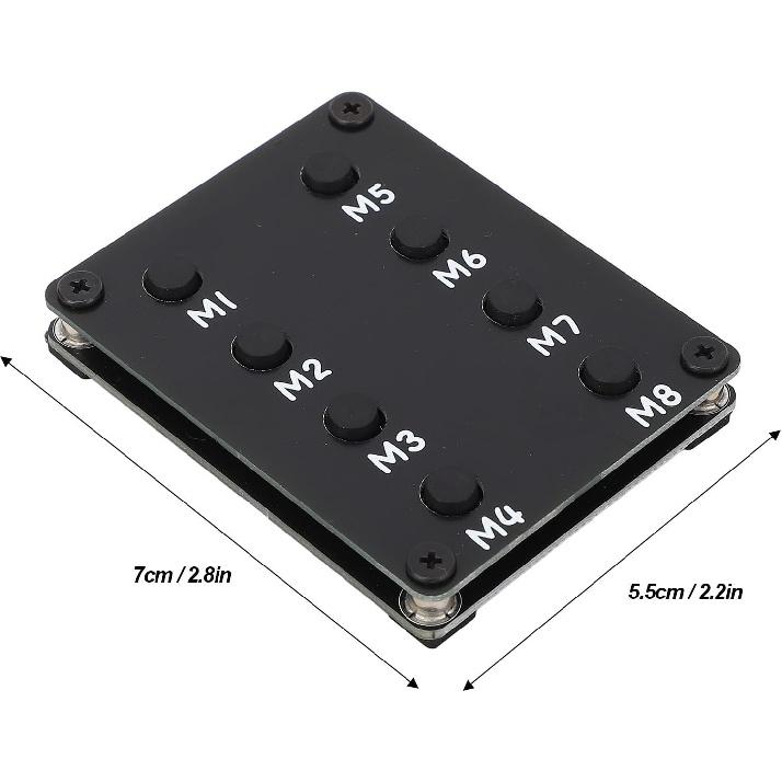 

Внешняя клавиатура для трансивера ICOM, Клавиатура быстрого управления радио с кабелем 3,5 мм, Требуется кабель для передачи данных DIY от интерфейса MIC, Простое дистанционное управление