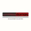 2PCS Limited Edition Emblem 3D Metal Badges Decal Sticker Auto Racing Sport Emblem for Rear Trunk Side Fender Car Motorcycle