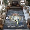 Mbappe Customize Your Name Floor Mat Design For Living Rooms Kitchen Dining Room Entryway Antislip Carpet Office Home Decor Birthdaychristmas Gift