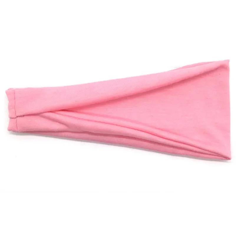 Women Headband Twist Cotton Sport Wide Turban Twisted Knotted Headwrap Girls Hairband Fashion Head Band Hair Accessories