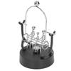 Steel Robot Balance Toy Decompressive Metal Automatic Swing Motion Perpetual Art Balance Toy for