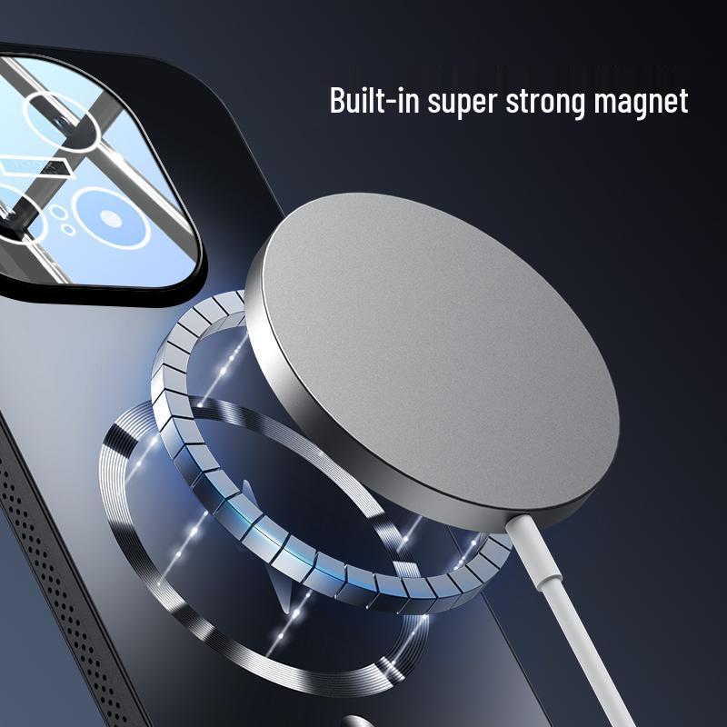 IQOO15 Magnetic Honeycomb Heat Dissipation Lens-Integrated Protective Case