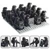 Brique de construction Minifigurines Militaires Ghost SWAT Forces Spéciales Armes Bouclier Poupées Garçon Jouets à assembler