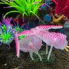 Fluorescent Silicone Coral Reef Decoration for Fish Tank with Night Glow Effect Aquarium Ornaments Safe for All Fish and Shrimps