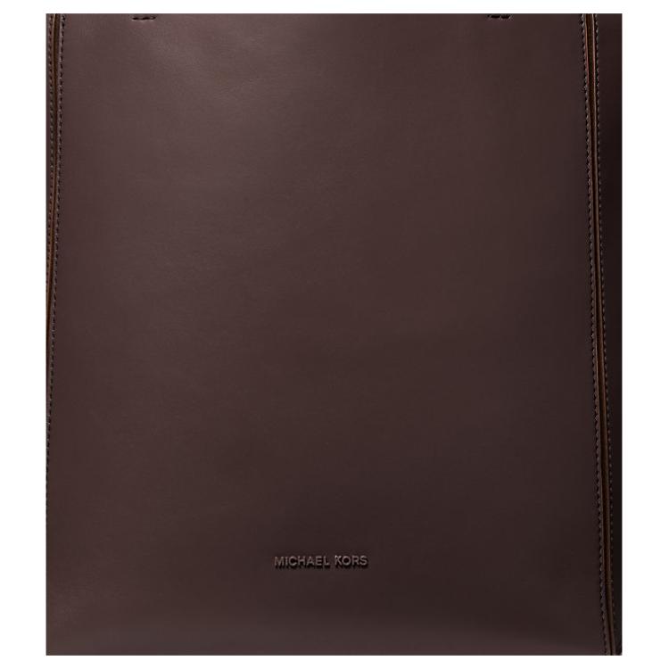 Michael Kors MK Jordi Solid Design Tote Bag Women Tote Bags Chocolate 30F4T9JT3L-CHOCOLATE