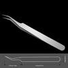 Precision Tweezers Stainless Steel Straight Tweezers for Electronics Laboratory Work Jewelry Making Craft Soldering