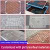 Stainless Steel Square Manhole Cover with Rain & Sewage Mark - 201/304 Decorative & Invisible Design