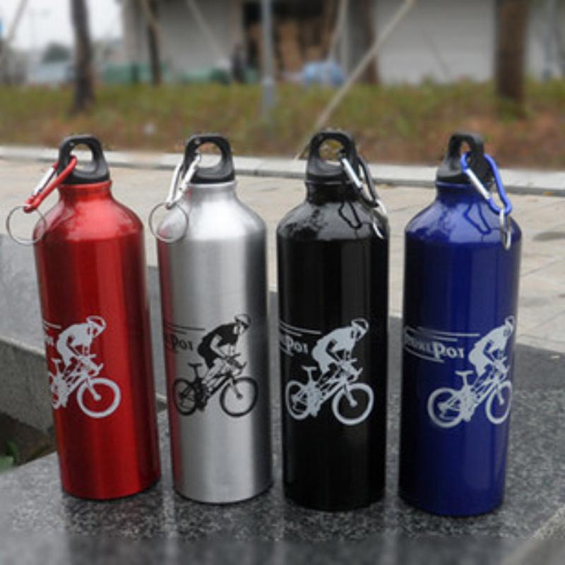Cyklistická fľaša na vodu 750ML MTB fľaša na vodu pre cestný bicykel s prackou Beh Športové horolezectvo Hliníková rýchlovarná kanvica Príslušenstvo k bicyklom