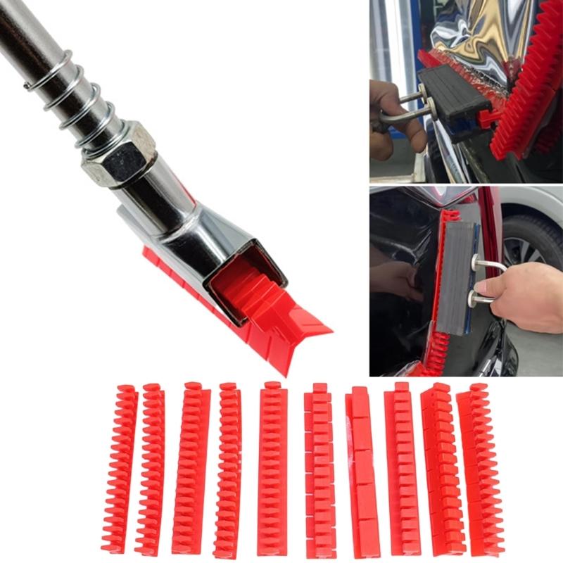 10pcs Repair Tool Puller Adhesive Sheet Automotive Maintenance Tool Dents Removal Tool Dents Removal