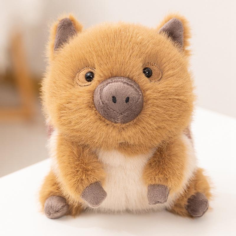 Cute Healing Wild Boar Plush Toy - Children's Soothing Doll