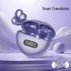 Q72 Wireless Bluetooth Clip-On Earbuds: Noise Cancelling, Long Battery, Comfortable for Sports.