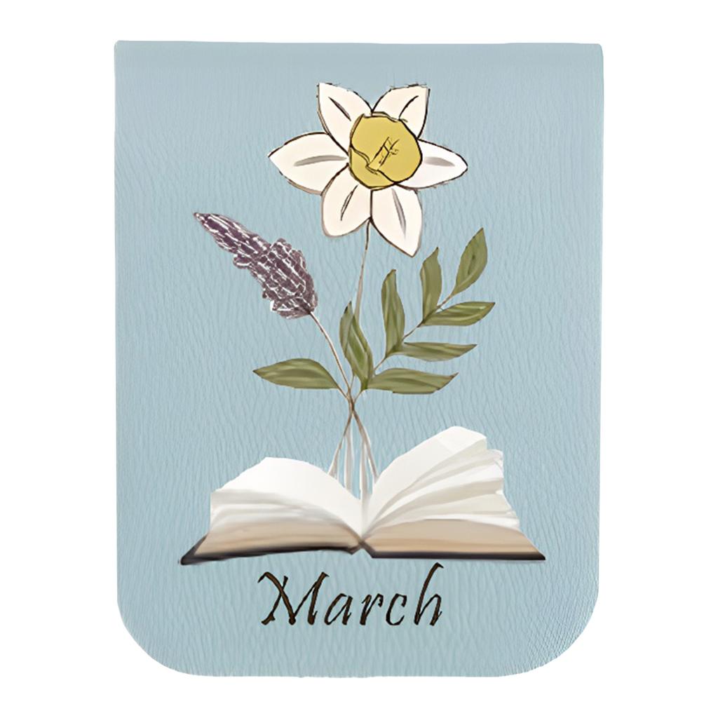 1pc Magnetic Bookmark Floral and Botanical Design Flower Fairy Bookmark for Readers Teachers and Students