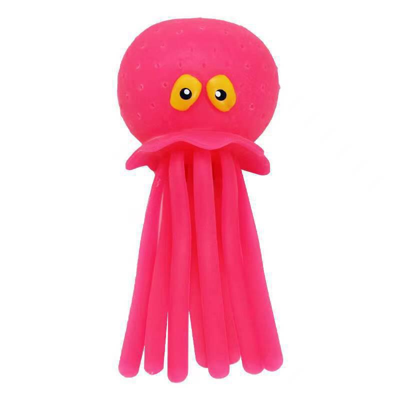 

Игрушка для игры с водой Осьминог - Игрушка-пищалка для ванной и пляжа для малышей