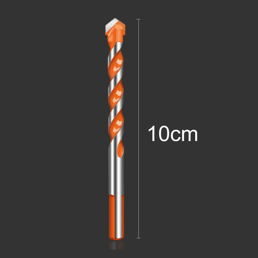 10Pcs Triangle Drill Bits Multifunctional Twist Drill Head Hand Tool Set New