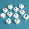 Education Cognition Alphabet Learning Building Blocks Wooden Letter Recognition Toy  Toddlers