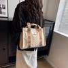 Nylon Lightweight Portable Tote Bag for Women, Fashionable College Student Work and Commuting Crossbody Bag