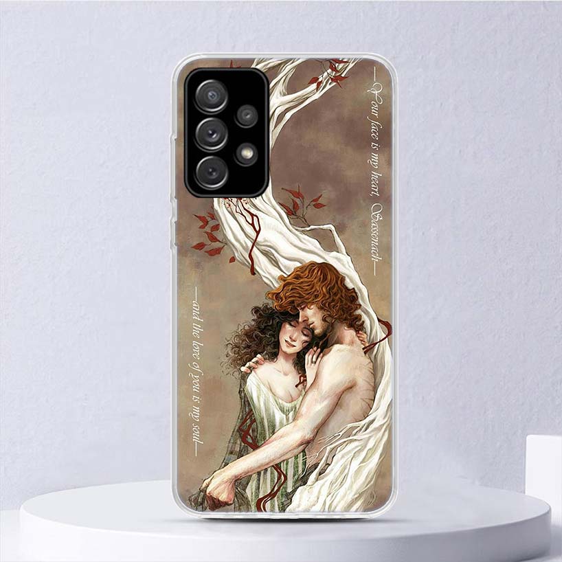 Outlander TV Soft Case For Samsung Galaxy A17 A16 A26 A36 A56 A15 A14 A13 A55 A54 A53 Phone Cover A25 A35 A24 A34 A23 A33 A05S G
