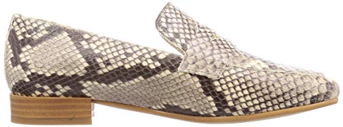 Bontre Women's Square Toe Coin Loafers, Size 22.5cm, 2E, Multicolor, 02101