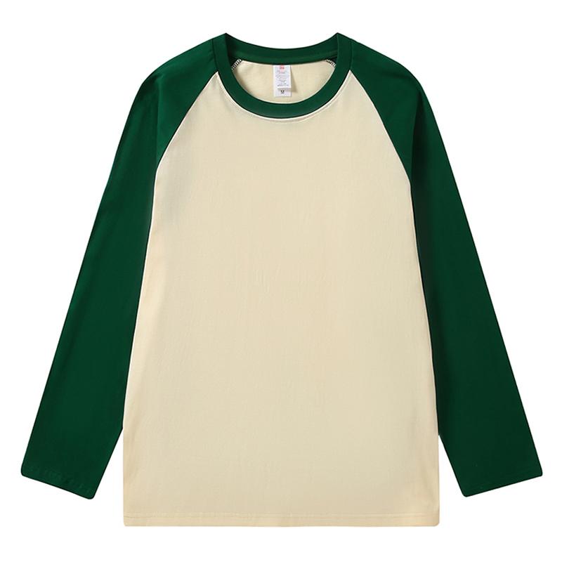 Zirunking 2024 Summer Autumn Longsleeve Loose Causal Unisex Tops 100% Cotton T-shirts Multi Colors Long Sleeve Street Tees HMCJC