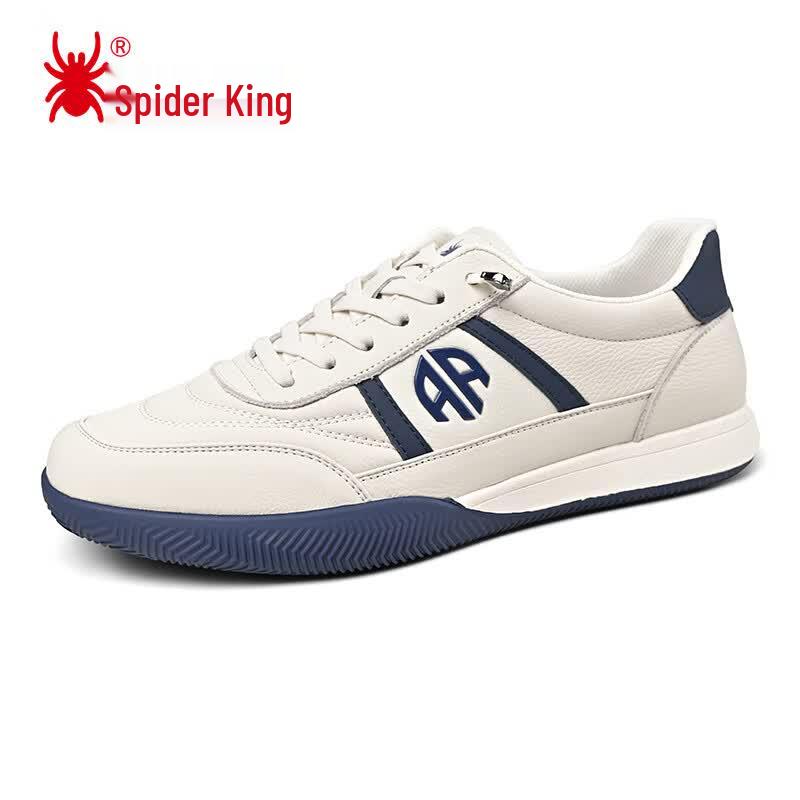 Spider King Men s Retro Leather Casual Sneakers 43