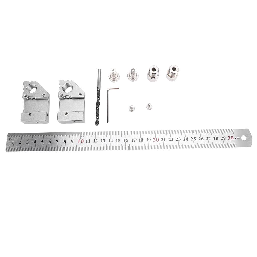 Steel Ruler Positioning Block 45 degrees 90 degrees Accurate Steel Ruler Positioning Adjuster Scribing Locator for