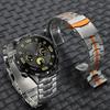 20mm 22mm Titanium Bracelet For Huawei Watch GT6/5/4/3 Pro 46mm Ultimate2 Watch Strap For Amazfit GTR 4 47mm For Samsung Galaxy 7 6 4 5 Men Watch Band