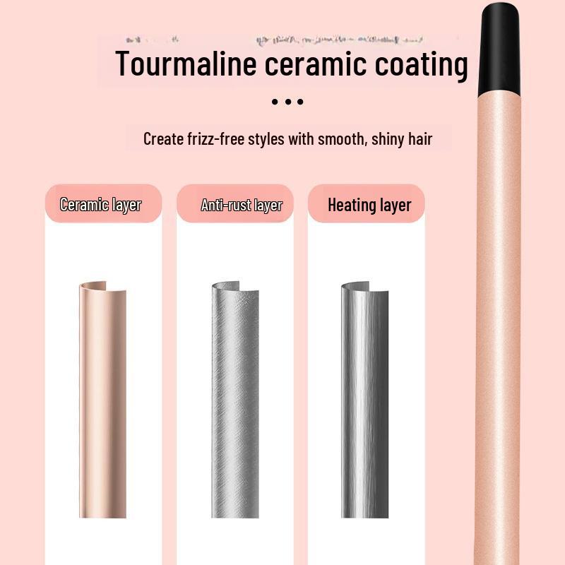 9mm Mini Electric Curling Iron for Short Hair & Air Bangs