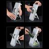 Kitchen Gadgets Vegetable Potato Slicer Food Shredder Adjustable Save Effort Mandoline Slicer Fruit Grater Manual Carrot Cutter