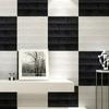 5/10pcs 3D Wall Stickers Self Adhesive Wallpaper Panel Home Decor Living Room Bedroom Decoration Bathroom Kitchen House Sticker